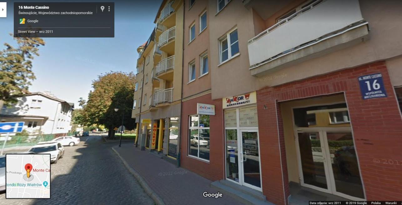 Ul Monte Cassino 16/11 Lejlighed Świnoujście  Eksteriør billede